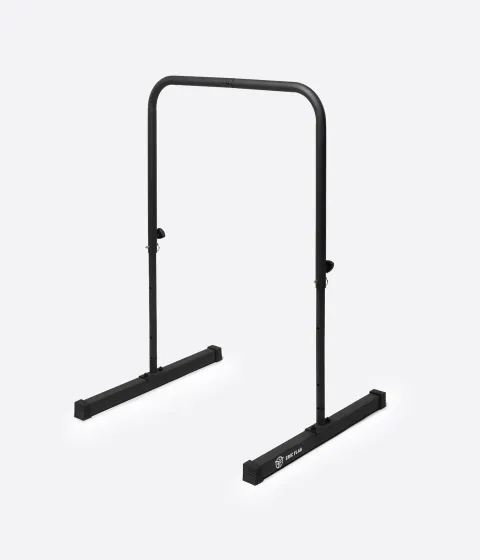 Eric Flag Levitate Bar, freestanding height-adjustable steel bar