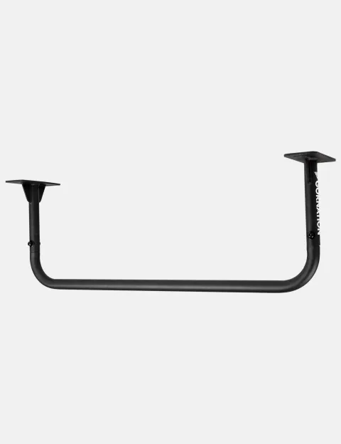 Gornation Ceiling Pull Up Bar Multi, black steel bar on two plates