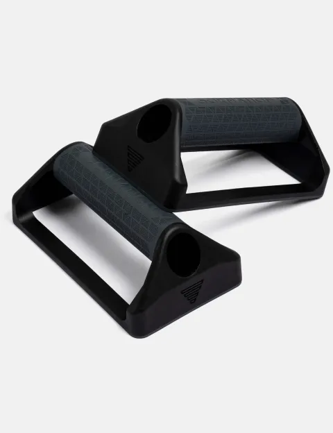 Gornation Push Up Bars, black silicone handles